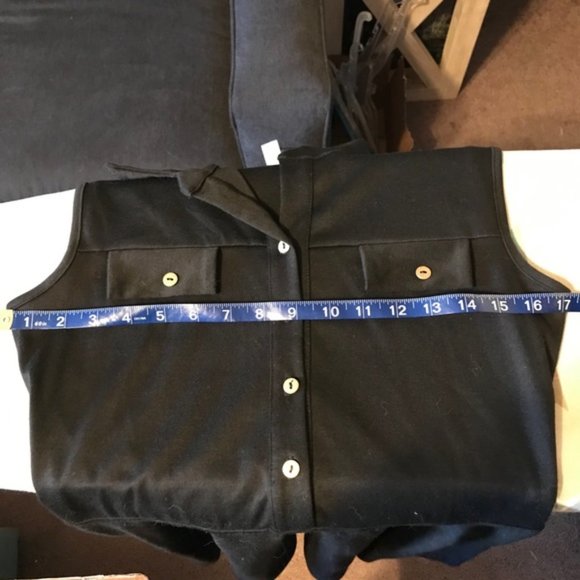 Lovely Day black dress with collar and belt - Picture 2 of 9